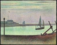 Seurat, Georges - The Channel at Gravelines, Evening